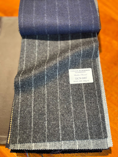 美品 ポールスミスコレクション スーツ 生地英国製カシミヤ混 グレー M