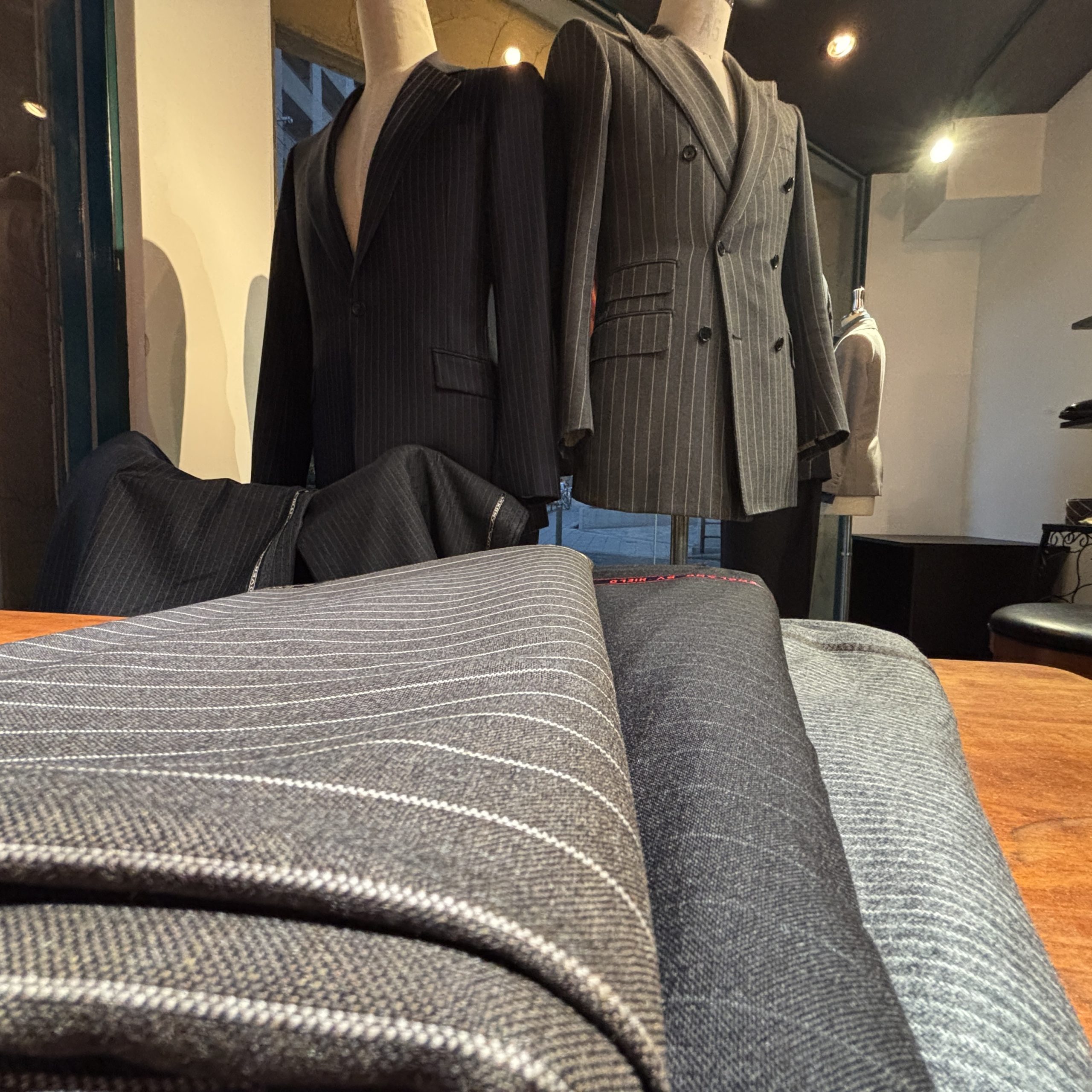 スーツの好みを把握する‐ストライプ‐ | 大阪・京都のオーダースーツ専門店